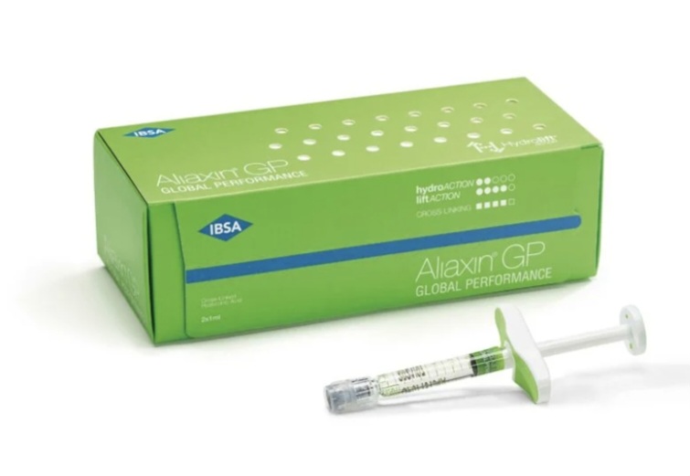 فیلر ژل آلیاکسین جی پی Aliaxin Gp  دارای لیبل اصالت