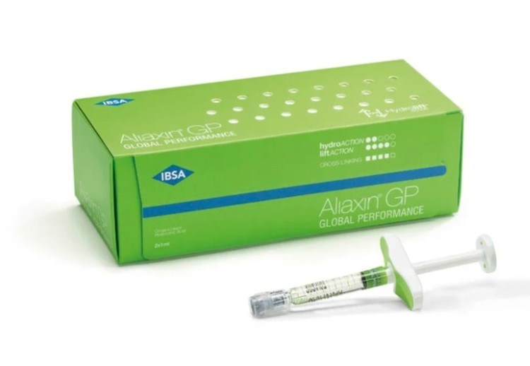 فیلر ژل آلیاکسین جی پی Aliaxin Gp دارای لیبل اصالت