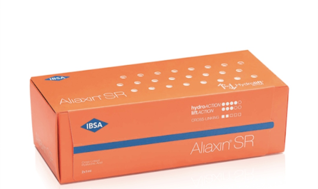 فیلر ژل آلیاکسین زیر چشم اس ار Aliaxin SR لیبل اصالت