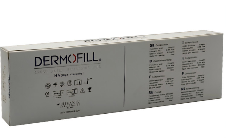 ژل فیلر درموفیل ده سی سی Dermofill