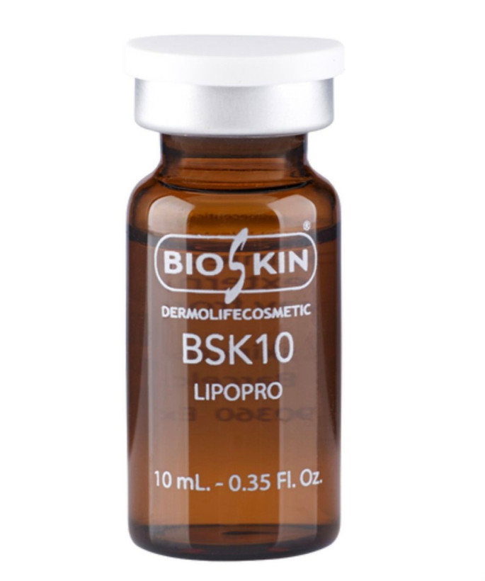 کوکتل قوی لاغری ( چربی سوزی شکم و پهلو ) برند بایو اسکین Bioskin lipopro ده سی سی