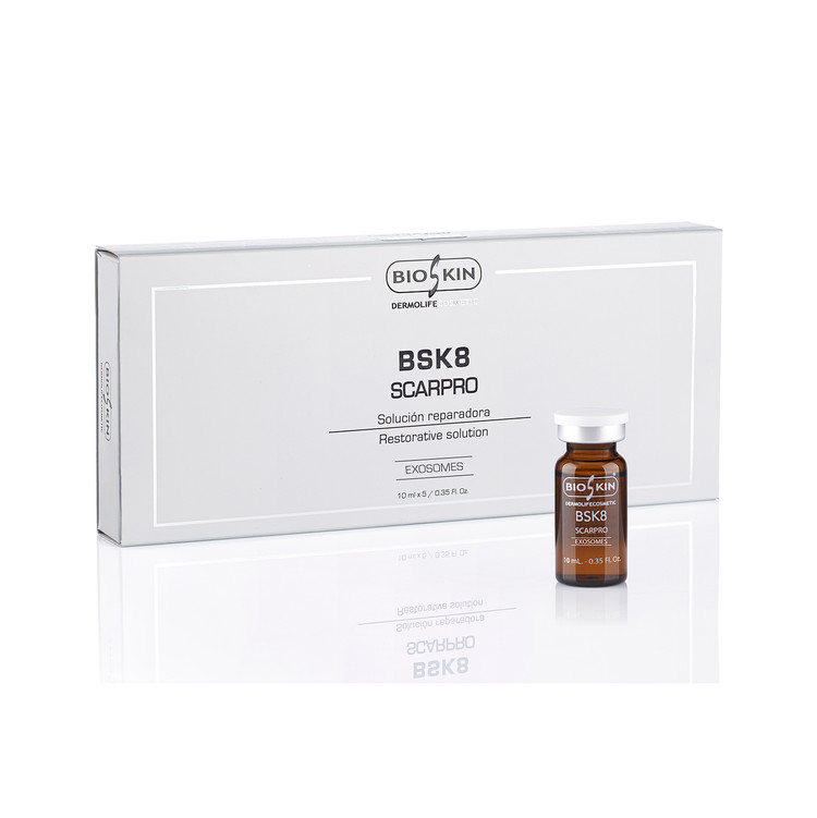 کوکتل بایو اسکین اسکار پرو ده میل Bioskin Scar pro ضدآکنه و اسکار جای جوش غیرفعال جوانسازی آبرسانی