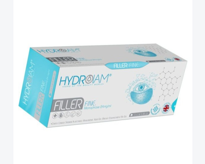 فیلر هیدرویام فاین دو سی سی Hydroiam Fine خطوط ریز، زیر چشم و جوانسازی پوست