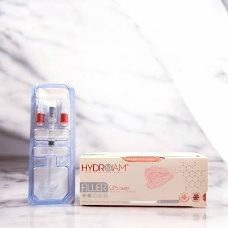 فیلر هیدرویام لیپس درم دو سی سی Hydroiam Lips derm برای حجم دهی، کانتور و لب روسی